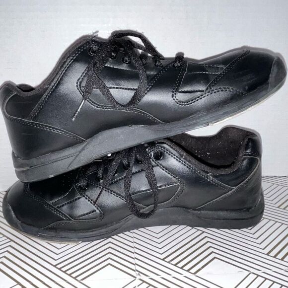 Dexter Mens Bowling Shoes Sz 9‎ 2W Ricky II Black Brunswick Reusable Shoe Shield - Picture 4 of 11